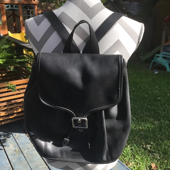Coach Black Large Backpack main image 5